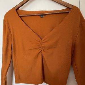 #Thermal #longsleeve #Croptop Shirt